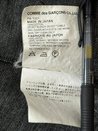 AW08 Comme Des Garcons Homme Plus x Jamie Reid Logo Bus Jacket