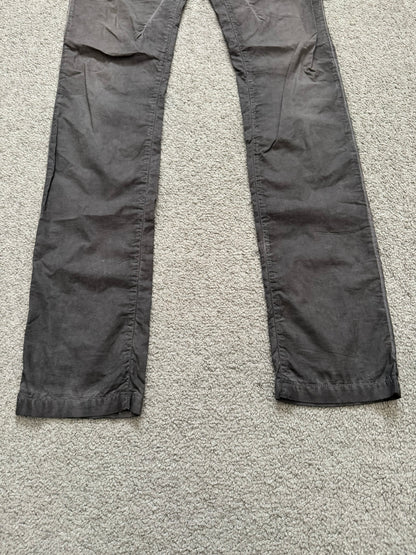 SS11 Rick Owens DRKSHDW Dark Dust Detroit Cut Poplin Pants