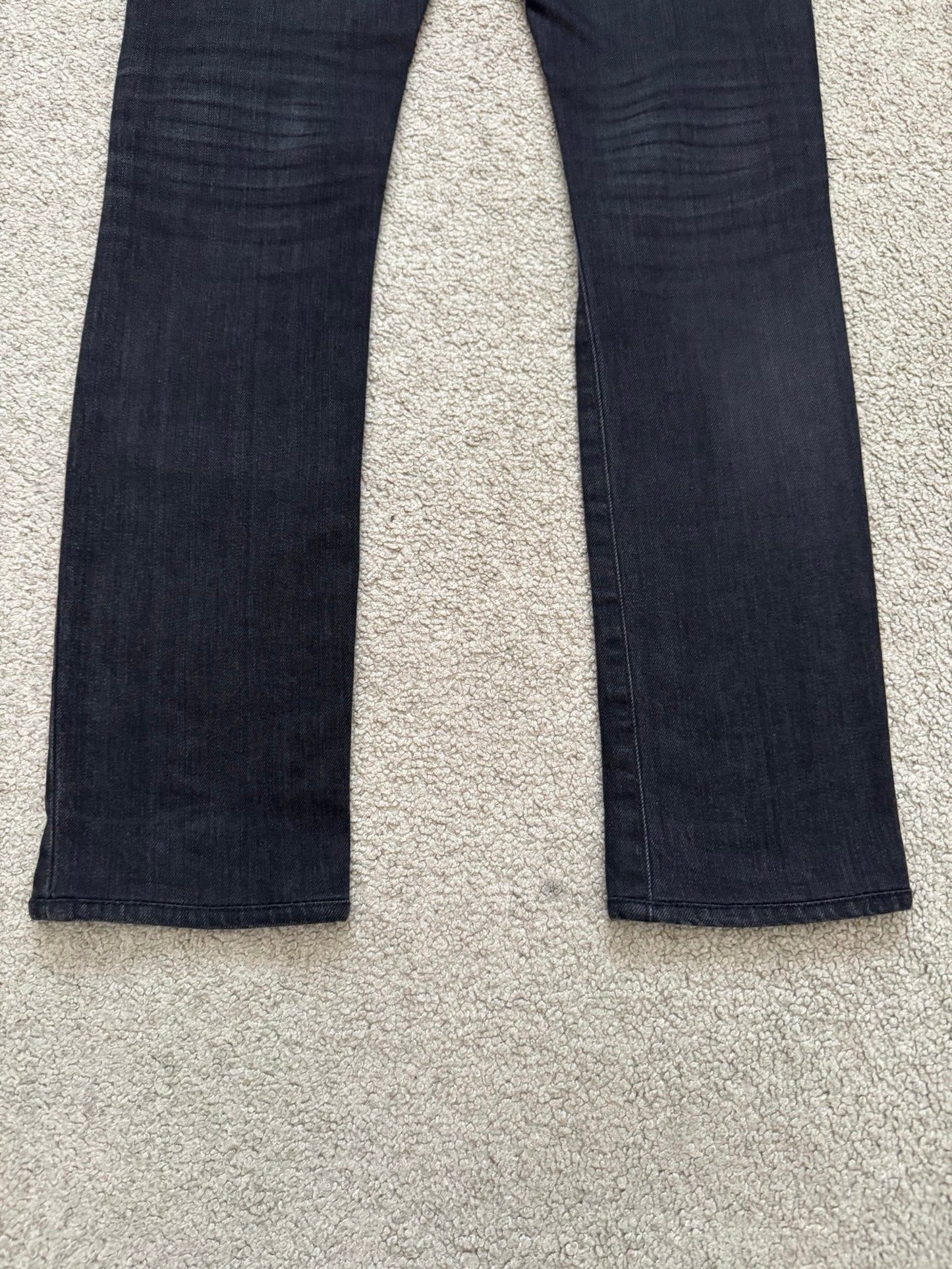 FW14 Saint Laurent by Hedi Slimane Knee Slit D02 Denim Jeans