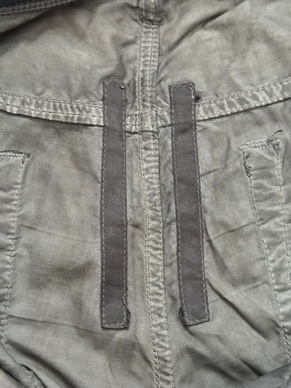 SS11 Rick Owens DRKSHDW Dark Dust Detroit Cut Poplin Pants