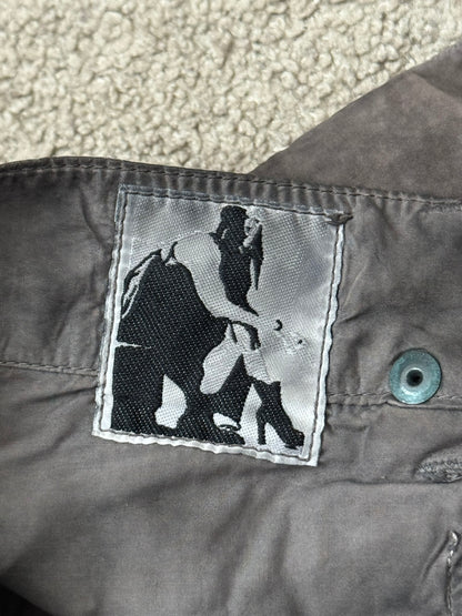 SS11 Rick Owens DRKSHDW Dark Dust Detroit Cut Poplin Pants