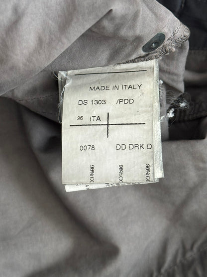 SS11 Rick Owens DRKSHDW Dark Dust Detroit Cut Poplin Pants
