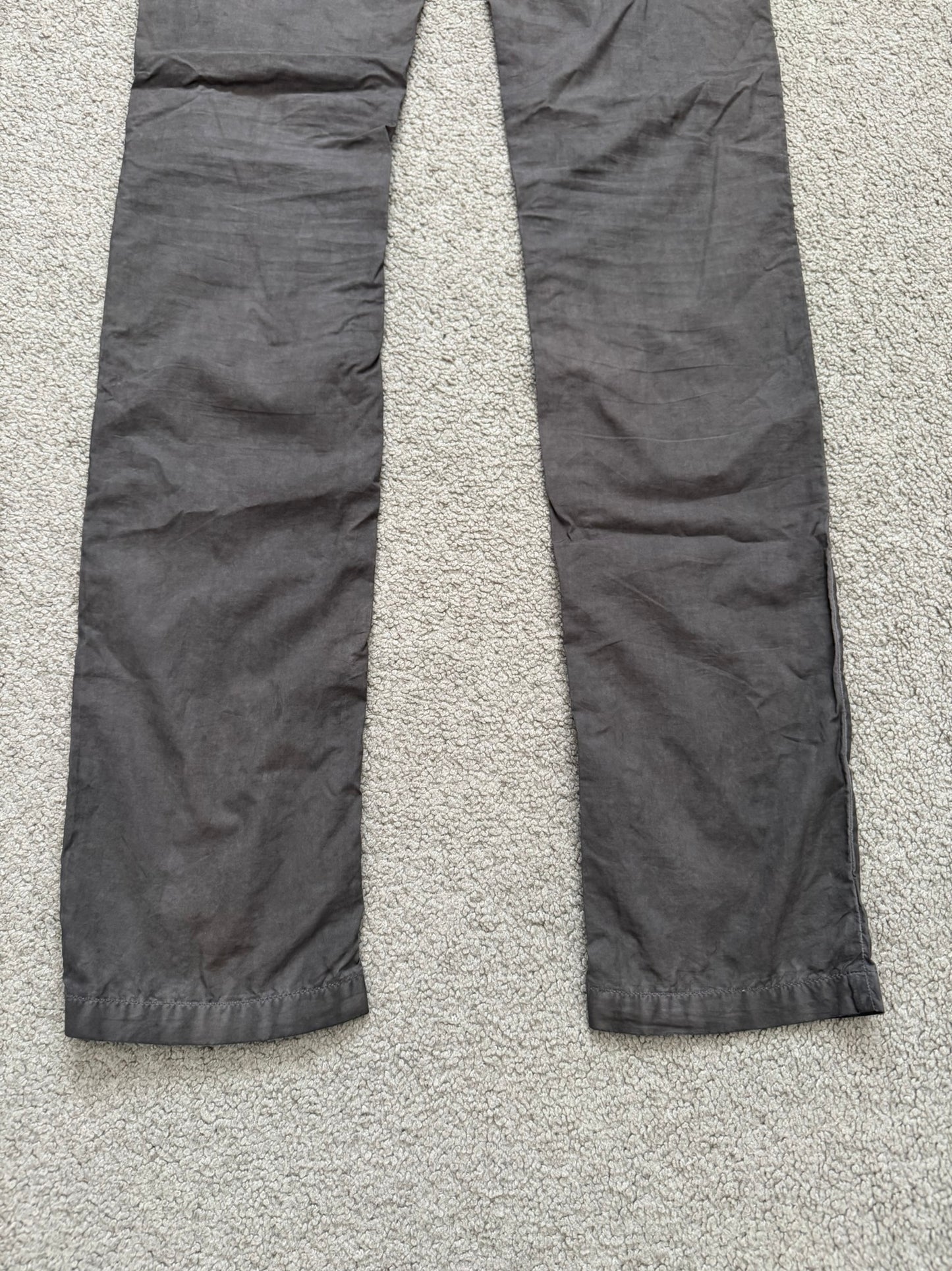 SS11 Rick Owens DRKSHDW Dark Dust Detroit Cut Poplin Pants