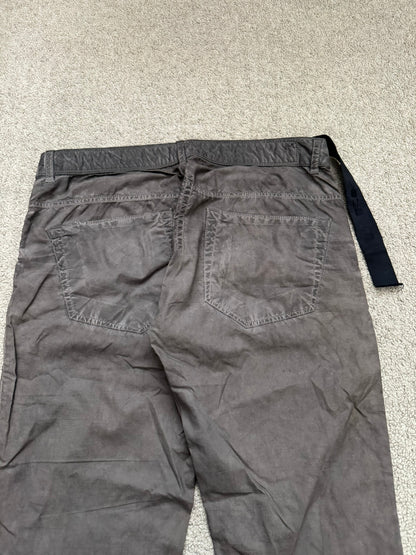 SS11 Rick Owens DRKSHDW Dark Dust Detroit Cut Poplin Pants
