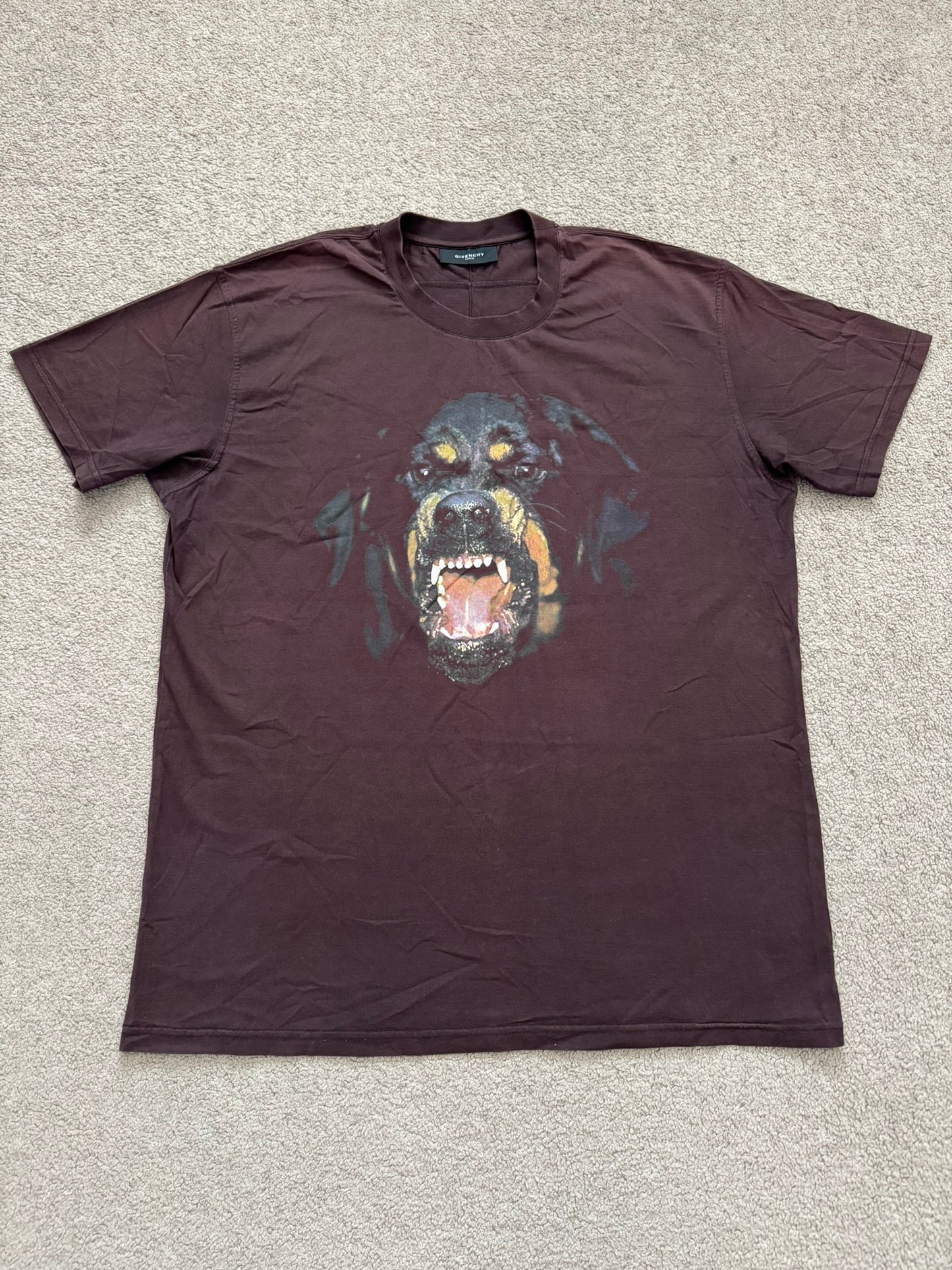 FW11 Givenchy by Riccardo Tisci Rottweiler Graphic T Shirt