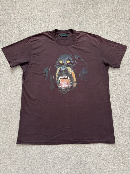FW11 Givenchy by Riccardo Tisci Rottweiler Graphic T Shirt
