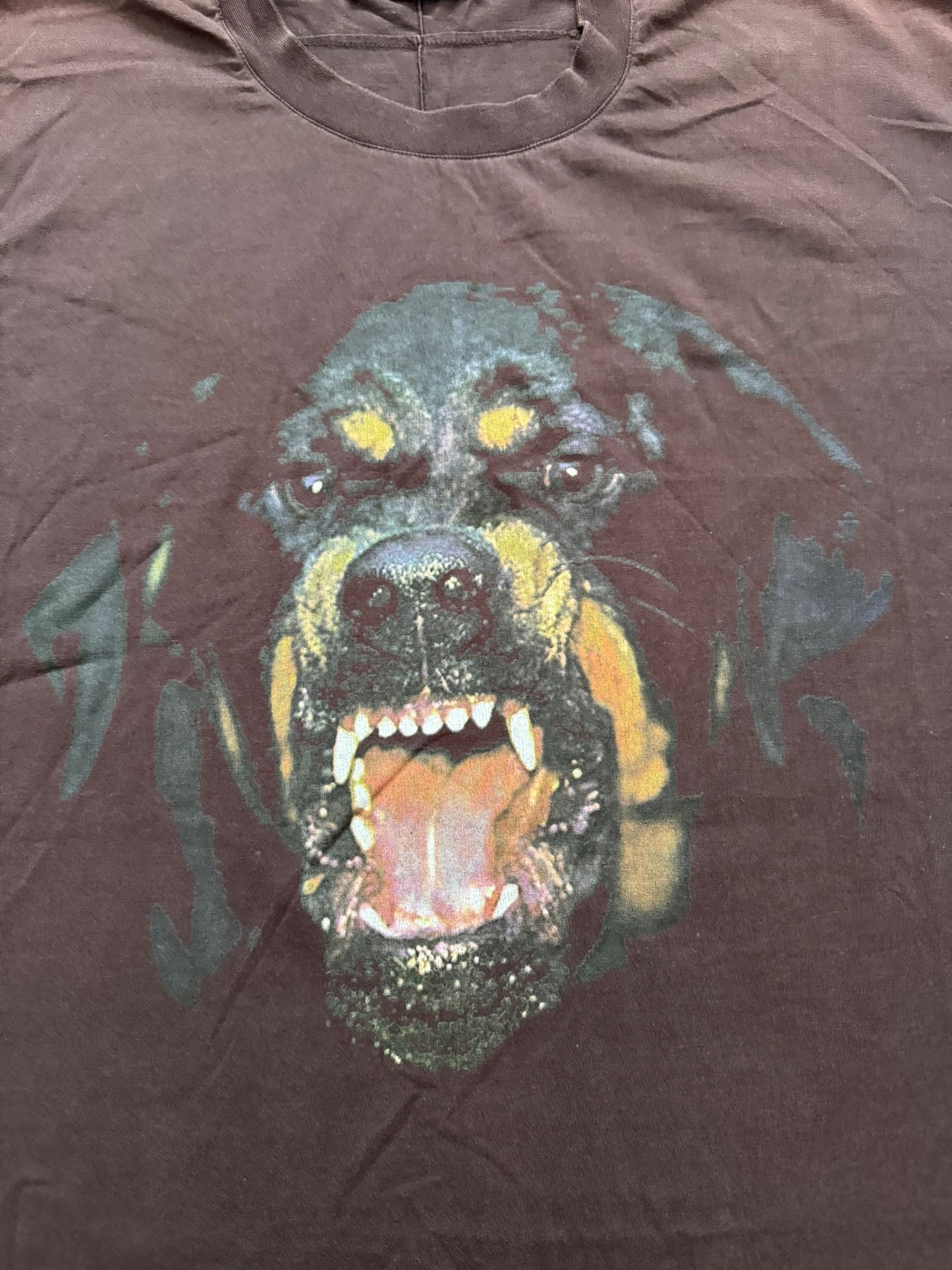 FW11 Givenchy by Riccardo Tisci Rottweiler Graphic T Shirt