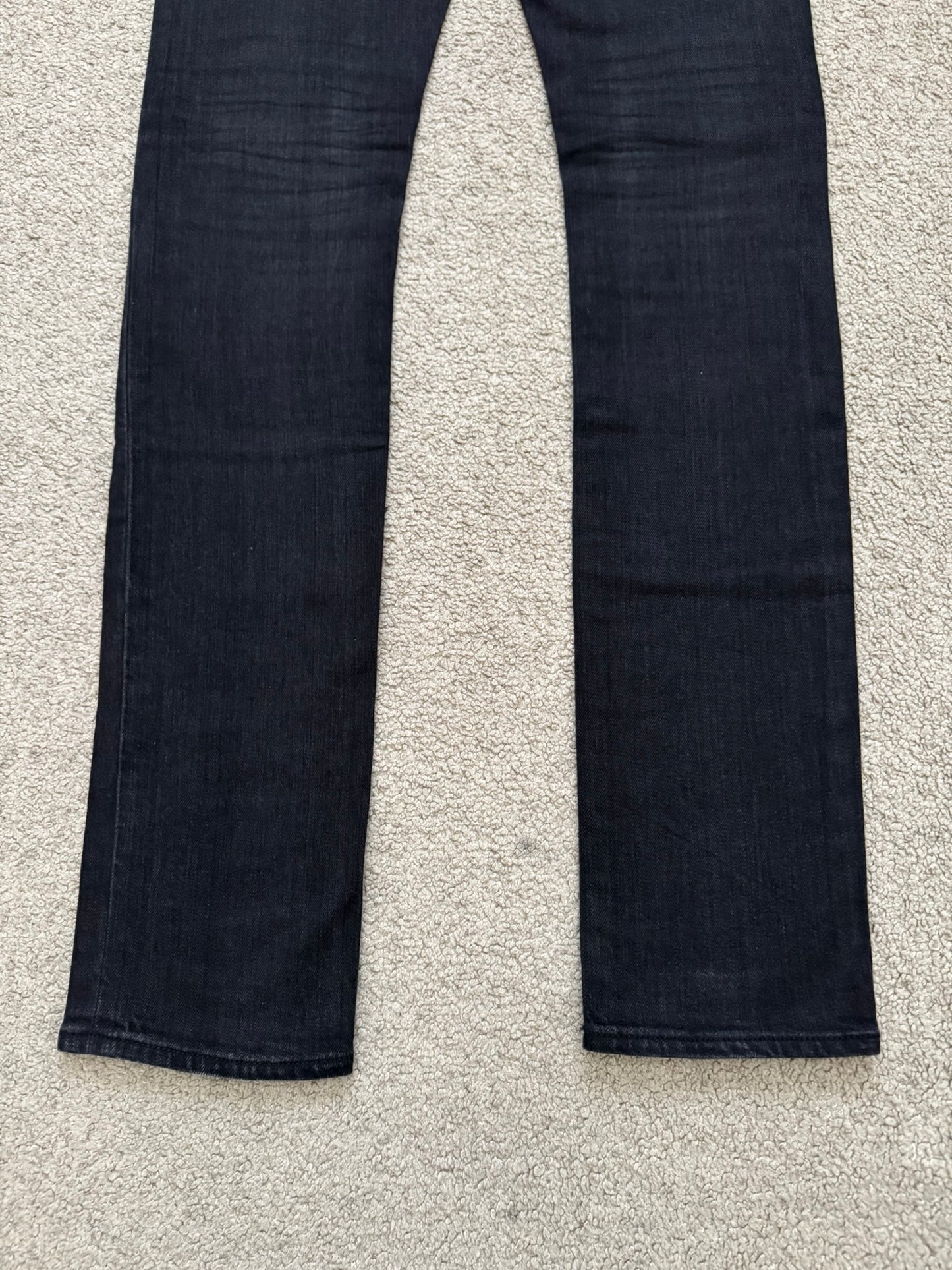 FW14 Saint Laurent by Hedi Slimane Knee Slit D02 Denim Jeans