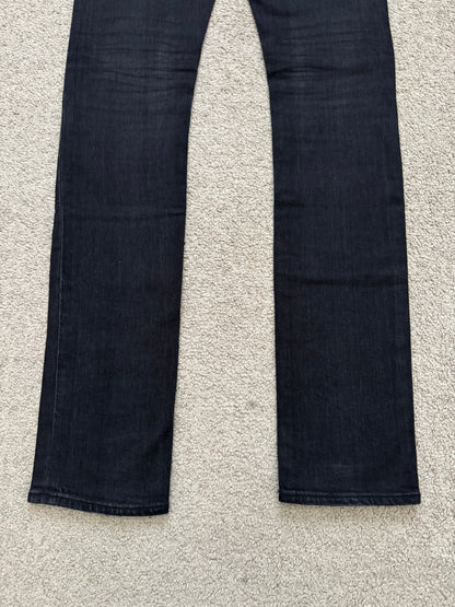 FW14 Saint Laurent by Hedi Slimane Knee Slit D02 Denim Jeans