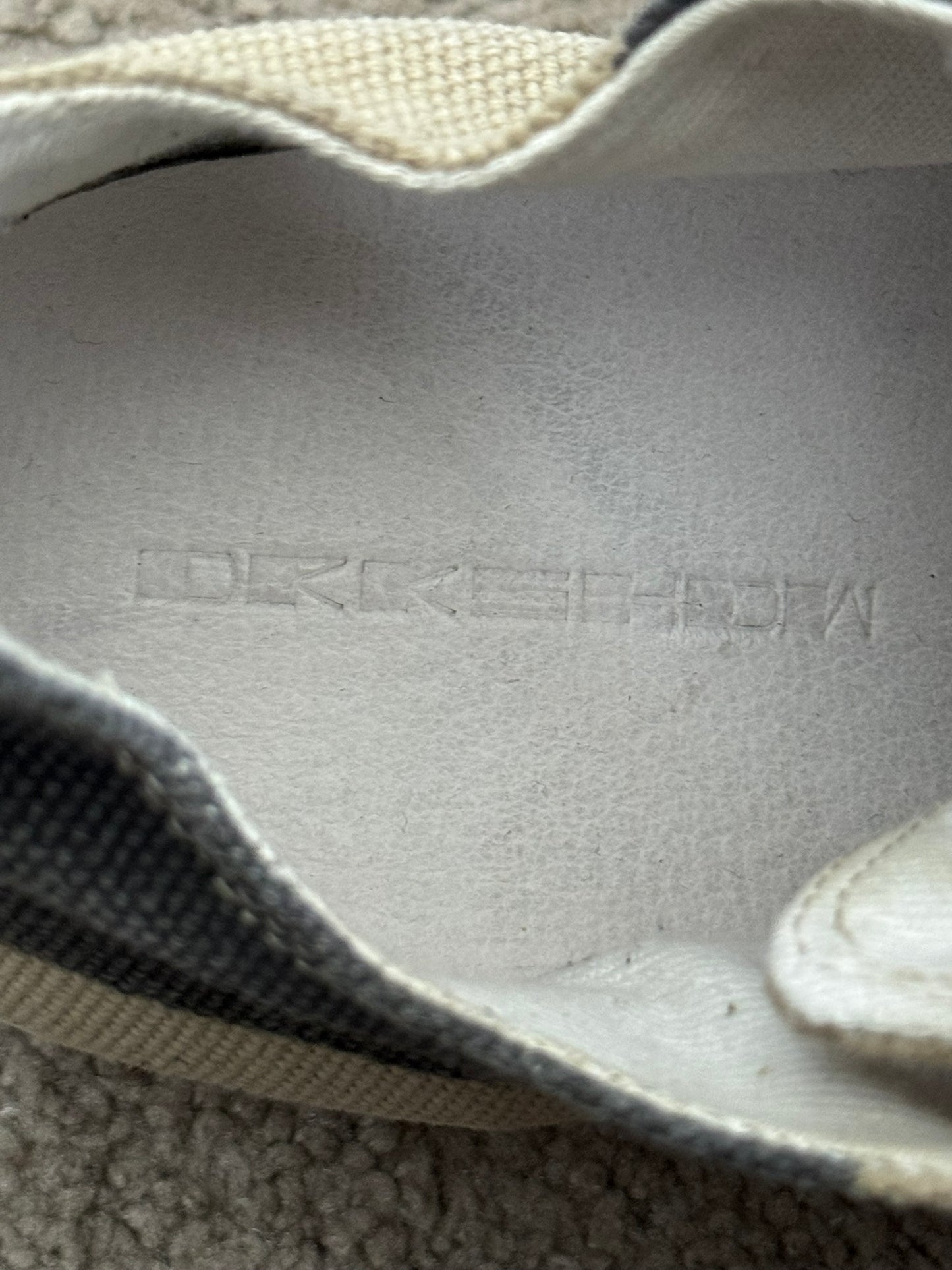 SS14 Rick Owens DRKSHDW "Vicious" Geo Camo Ramones Sneakers