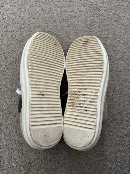 SS14 Rick Owens DRKSHDW "Vicious" Geo Camo Ramones Sneakers