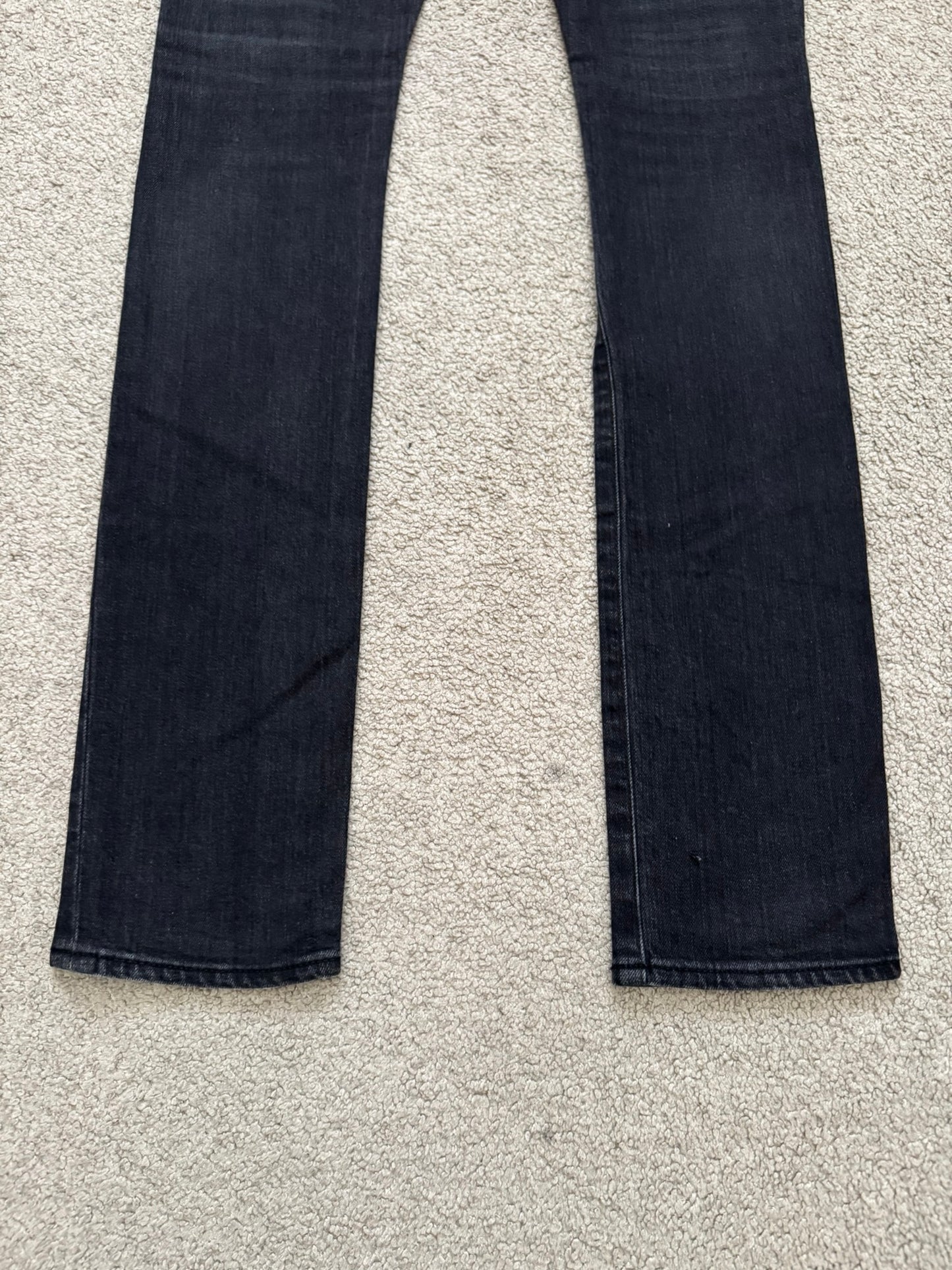 FW14 Saint Laurent by Hedi Slimane Knee Slit D02 Denim Jeans