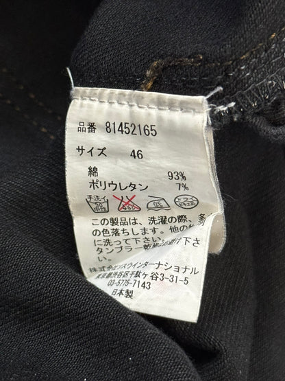 Mihara Yasuhiro Oil Wash Black Denim Jeans