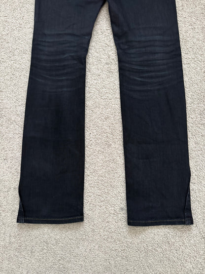 Mihara Yasuhiro Oil Wash Black Denim Jeans