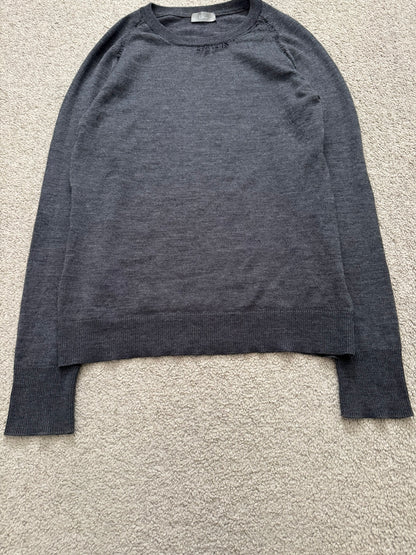 AW07 Dior Homme by Hedi Slimane "Navigate" Distressed Wool Sweater