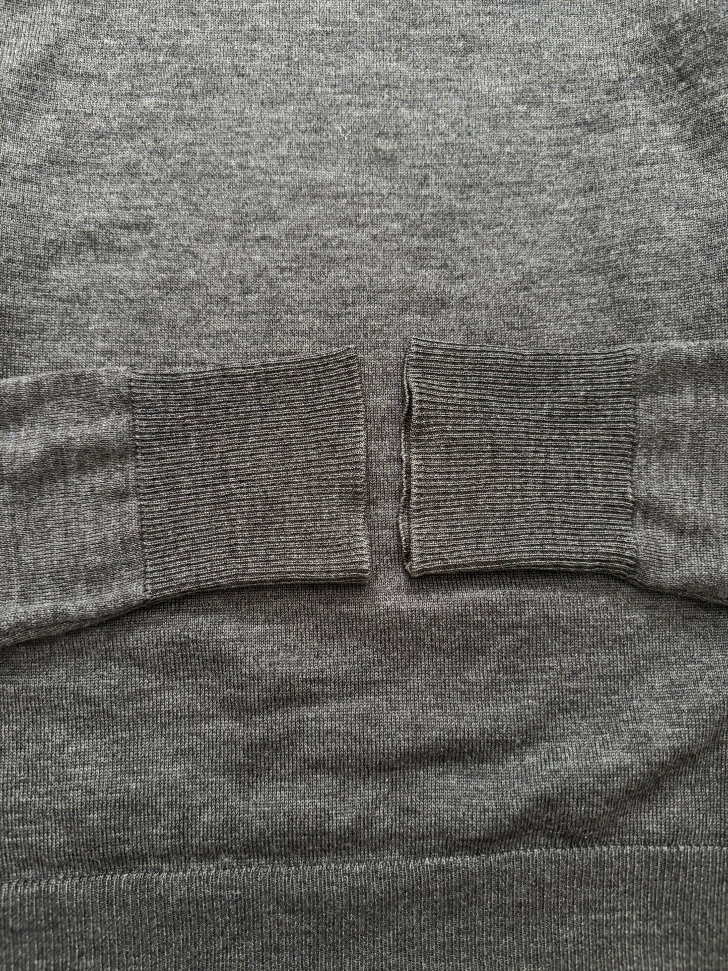 AW07 Dior Homme by Hedi Slimane "Navigate" Distressed Wool Sweater