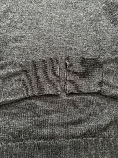 AW07 Dior Homme by Hedi Slimane "Navigate" Distressed Wool Sweater