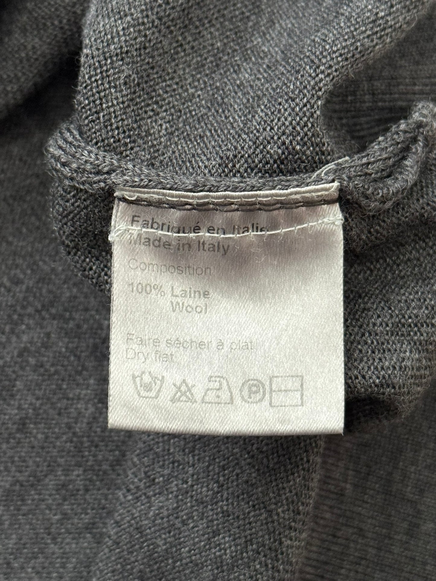 AW07 Dior Homme by Hedi Slimane "Navigate" Distressed Wool Sweater