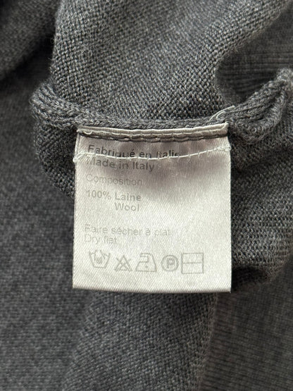 AW07 Dior Homme by Hedi Slimane "Navigate" Distressed Wool Sweater