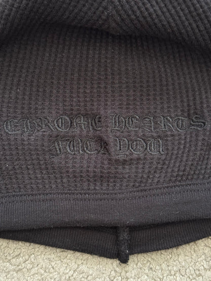 Vintage Chrome Hearts FUCK YOU Logo Thermal Beanie