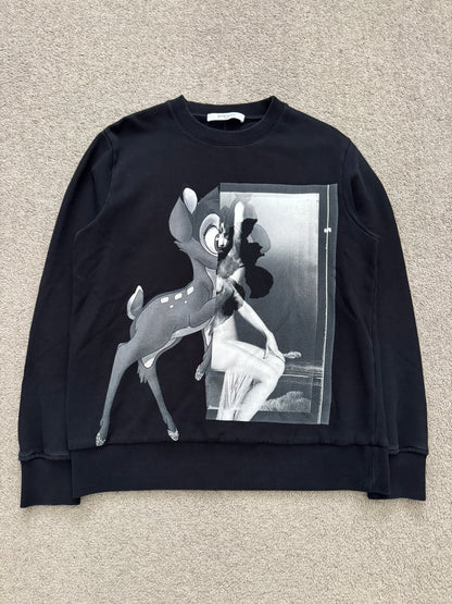 SS17 Givenchy by Riccardo Tisci Bambi Crewneck Sweatshirt