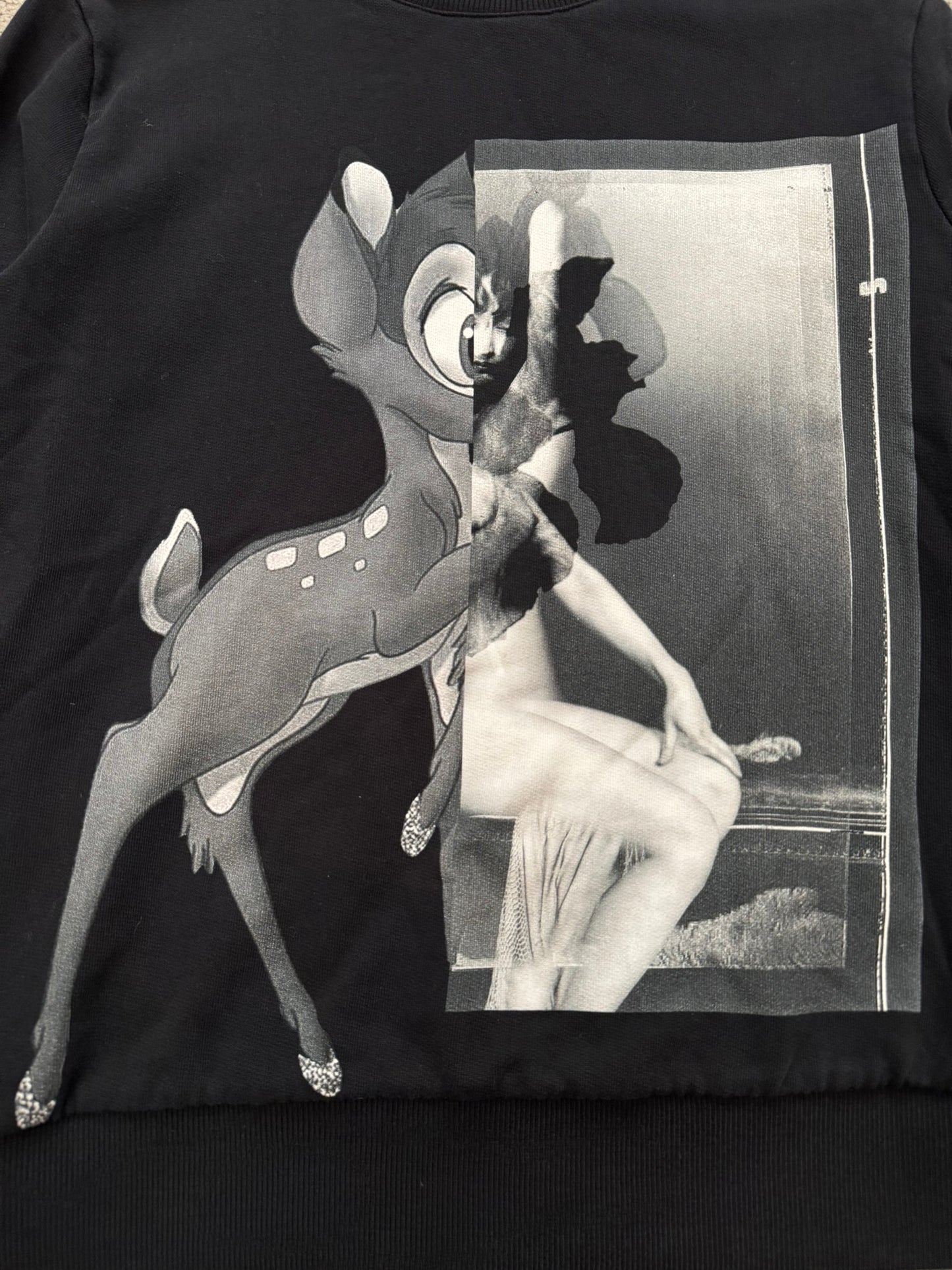 SS17 Givenchy by Riccardo Tisci Bambi Crewneck Sweatshirt