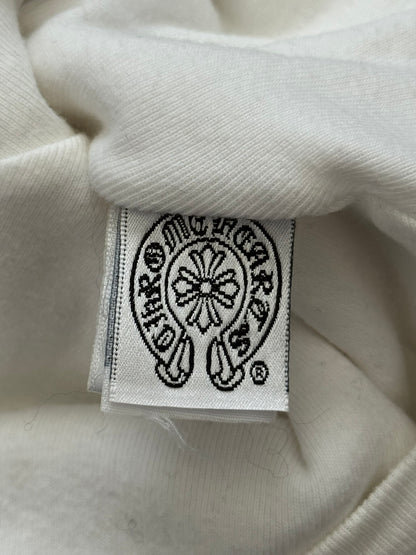 Vintage Chrome Hearts Cross Logo White Thermal Beanie