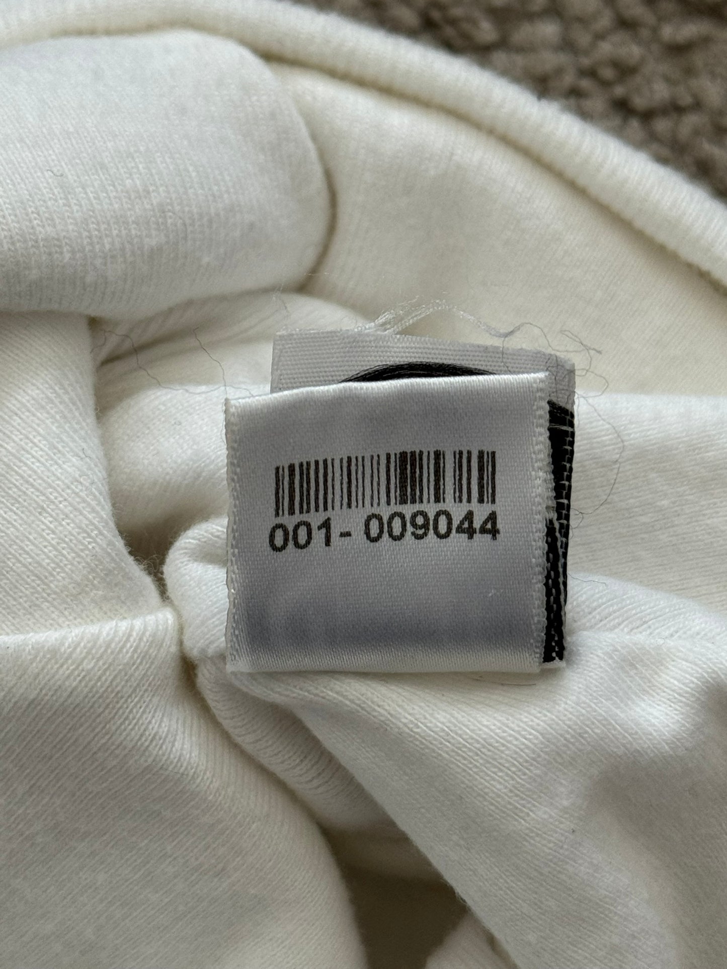 Vintage Chrome Hearts Cross Logo White Thermal Beanie