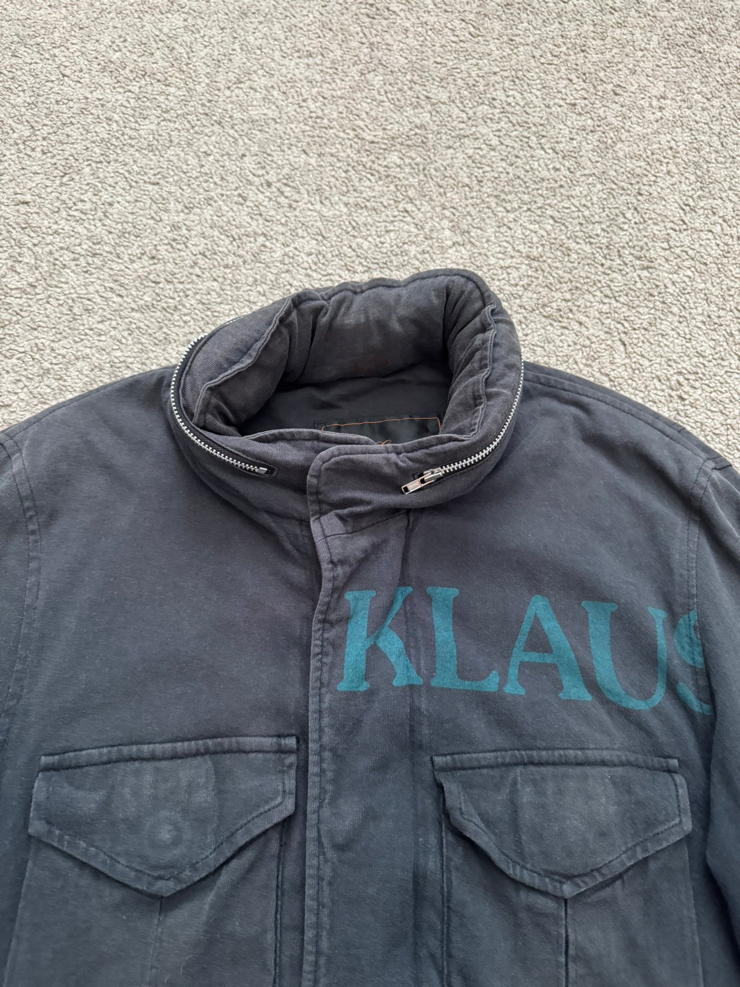 SS06 Undercover "T" Klaus M-65 Military Cargo Field Jacket