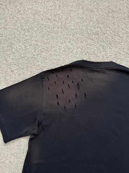 AW07 Number (N)ine "Thread A Heart" Distressed T Shirt