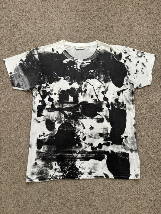 FW13 Saint Laurent by Hedi Slimane Brian Roettinger Art T Shirt
