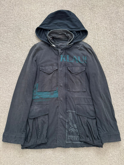 SS06 Undercover "T" Klaus M-65 Military Cargo Field Jacket