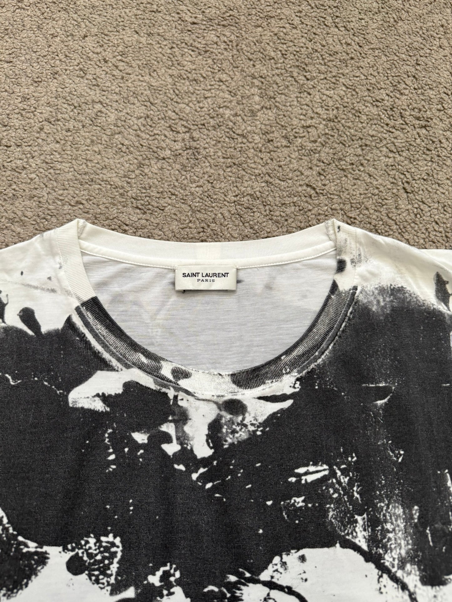 FW13 Saint Laurent by Hedi Slimane Brian Roettinger Art T Shirt