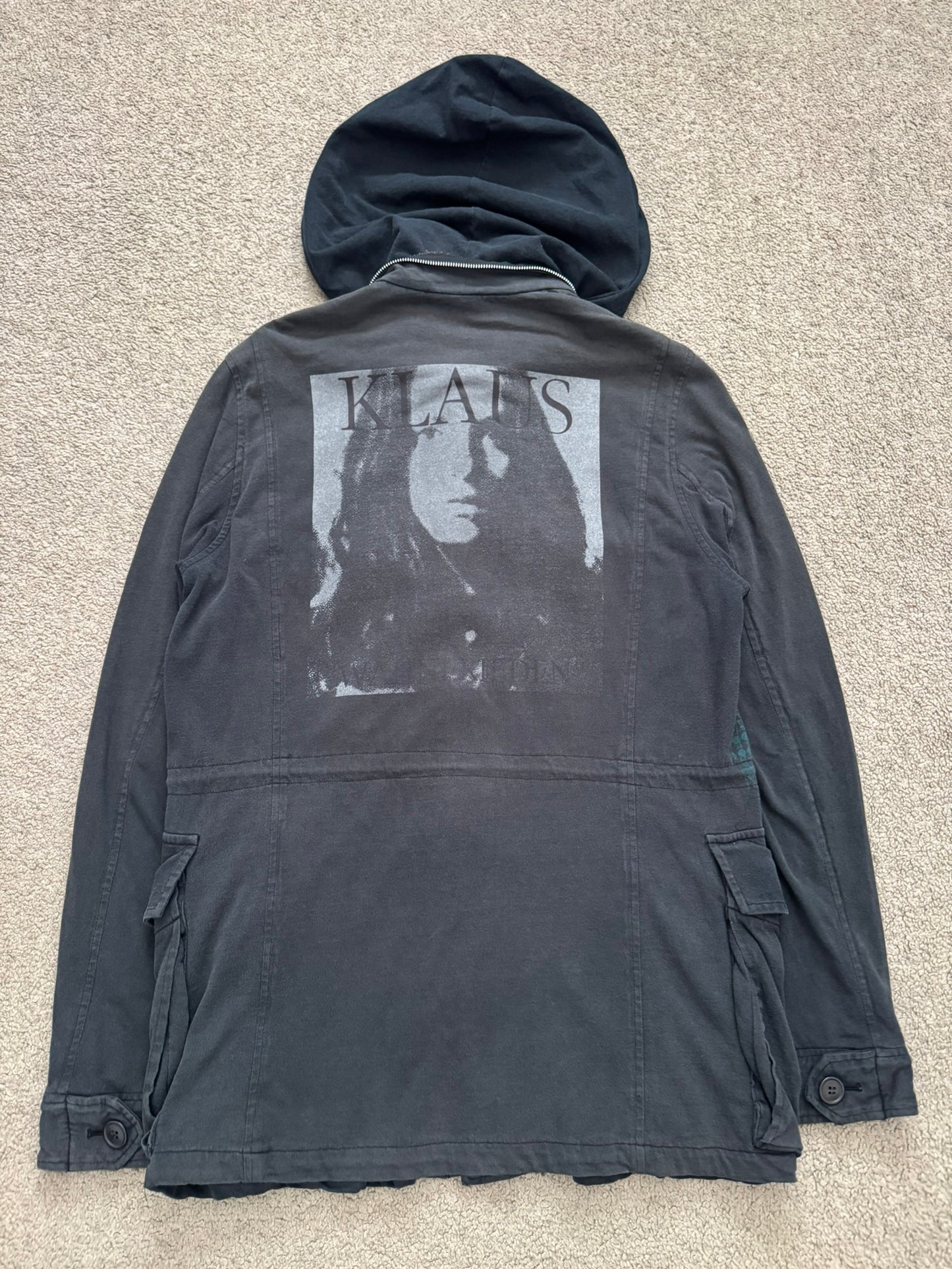 SS06 Undercover "T" Klaus M-65 Military Cargo Field Jacket