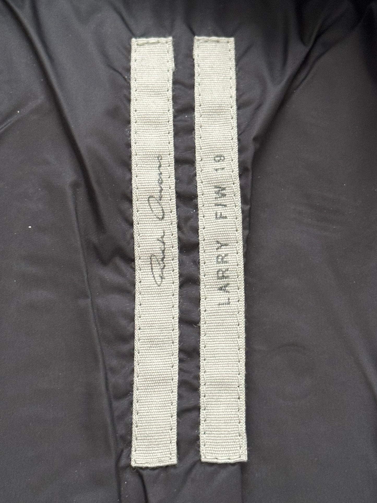 FW19 Rick Owens Mainline "Larry" Hybrid Gradient Bomber Jacket