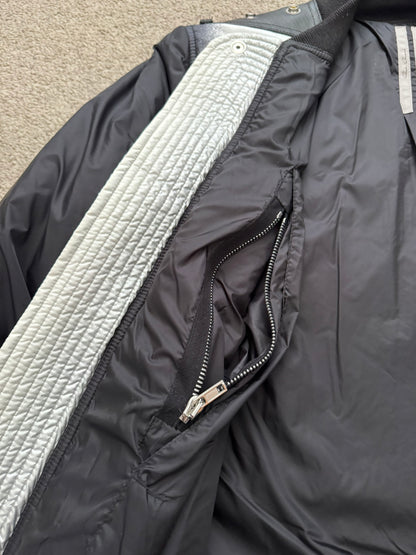 FW19 Rick Owens Mainline "Larry" Hybrid Gradient Bomber Jacket