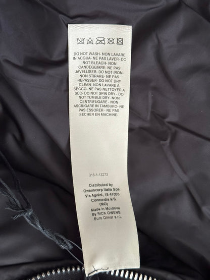 FW19 Rick Owens Mainline "Larry" Hybrid Gradient Bomber Jacket