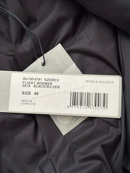 FW19 Rick Owens Mainline "Larry" Hybrid Gradient Bomber Jacket