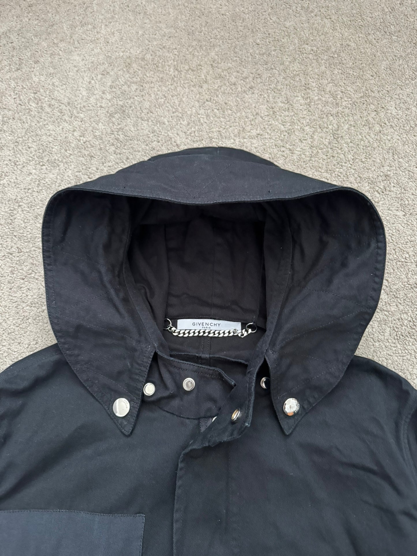 SS12 Givenchy by Riccardo Tisci "Birds Of Paradise" Hooded Parka