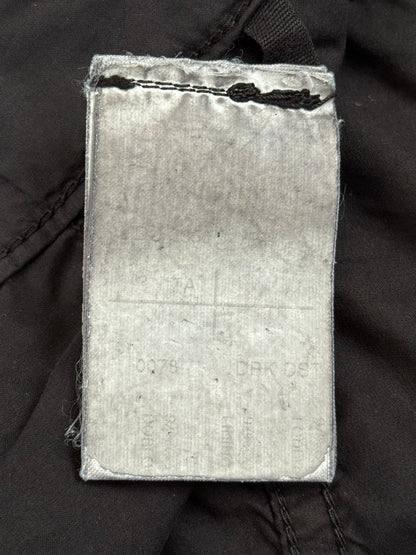 2000s Rick Owens DRKSHDW Black Lightweight Poplin Pants