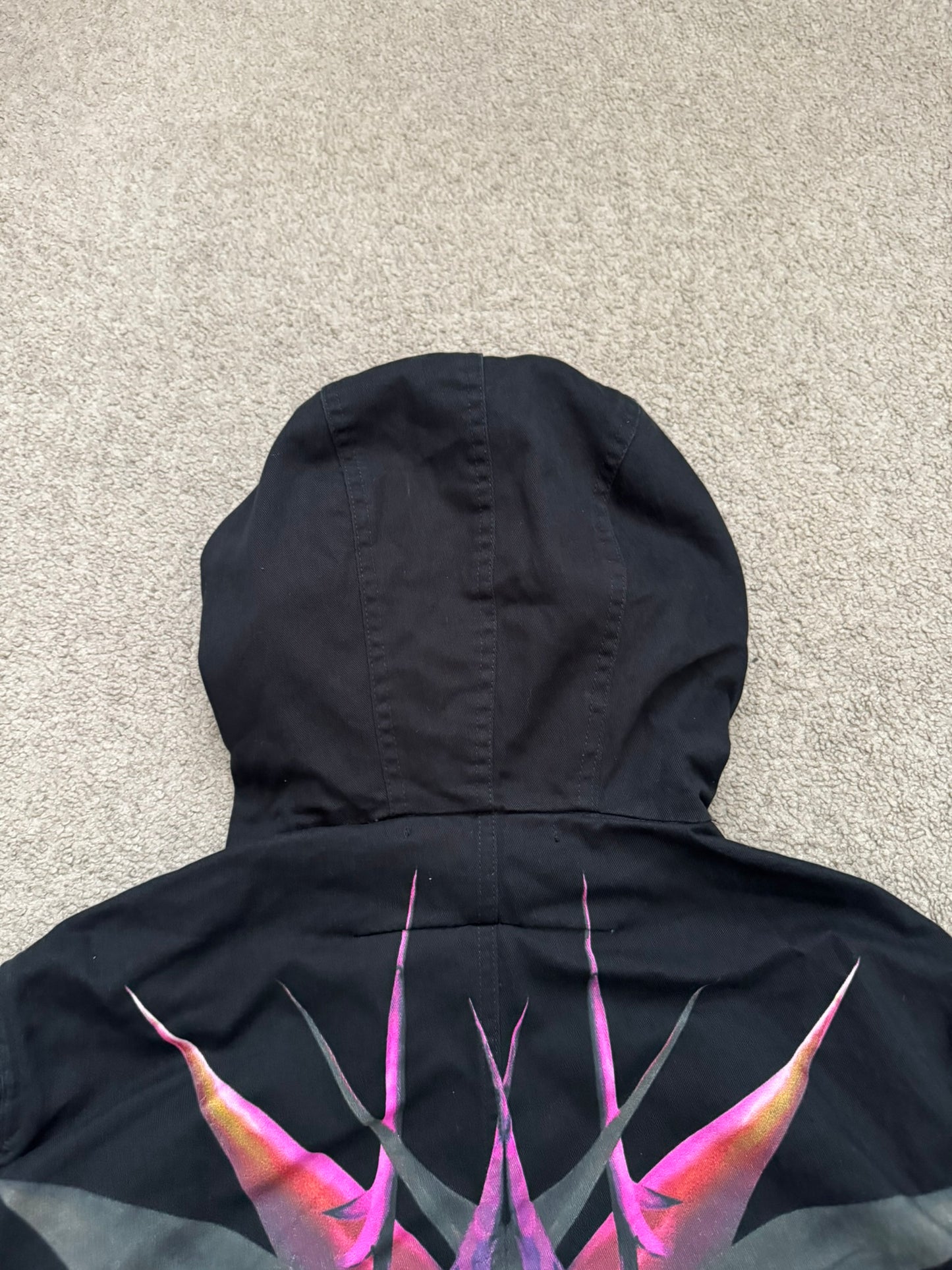 SS12 Givenchy by Riccardo Tisci "Birds Of Paradise" Hooded Parka