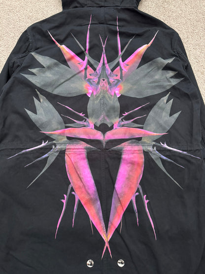SS12 Givenchy by Riccardo Tisci "Birds Of Paradise" Hooded Parka