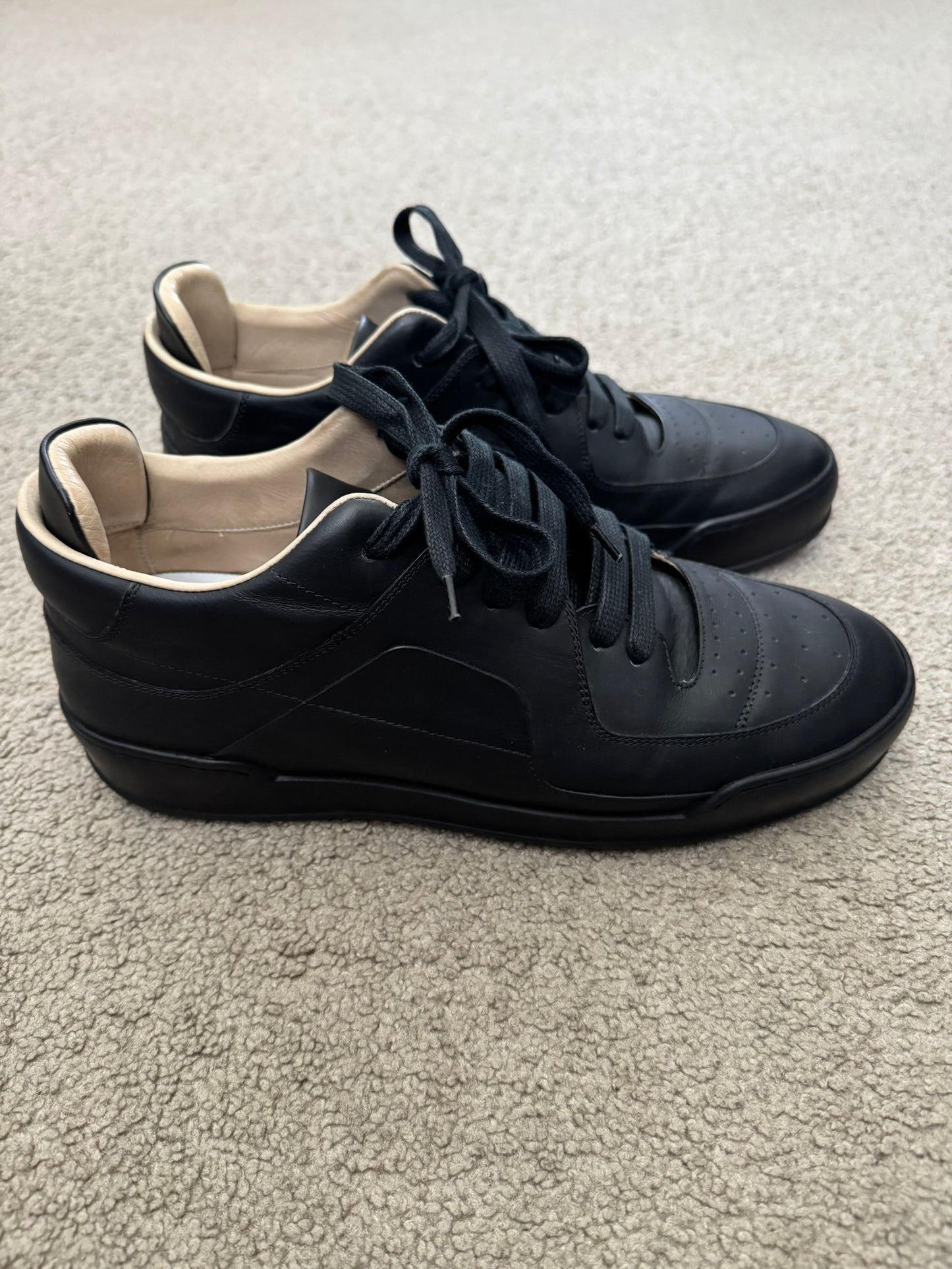 FW17 Maison Margiela FS 540 Black Low Top Sneakers