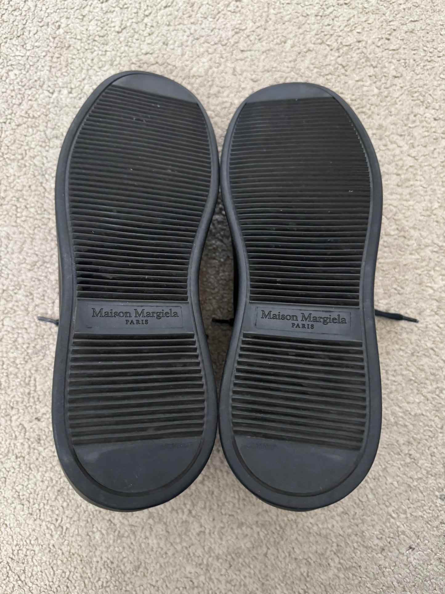 FW17 Maison Margiela FS 540 Black Low Top Sneakers