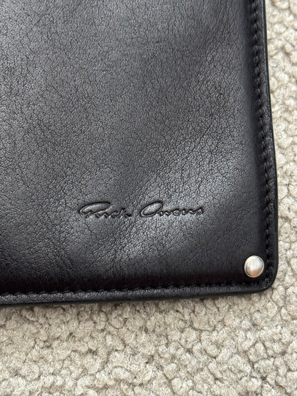 FW20 Rick Owens Mainline "Performa" Large Pouch Leather Bag