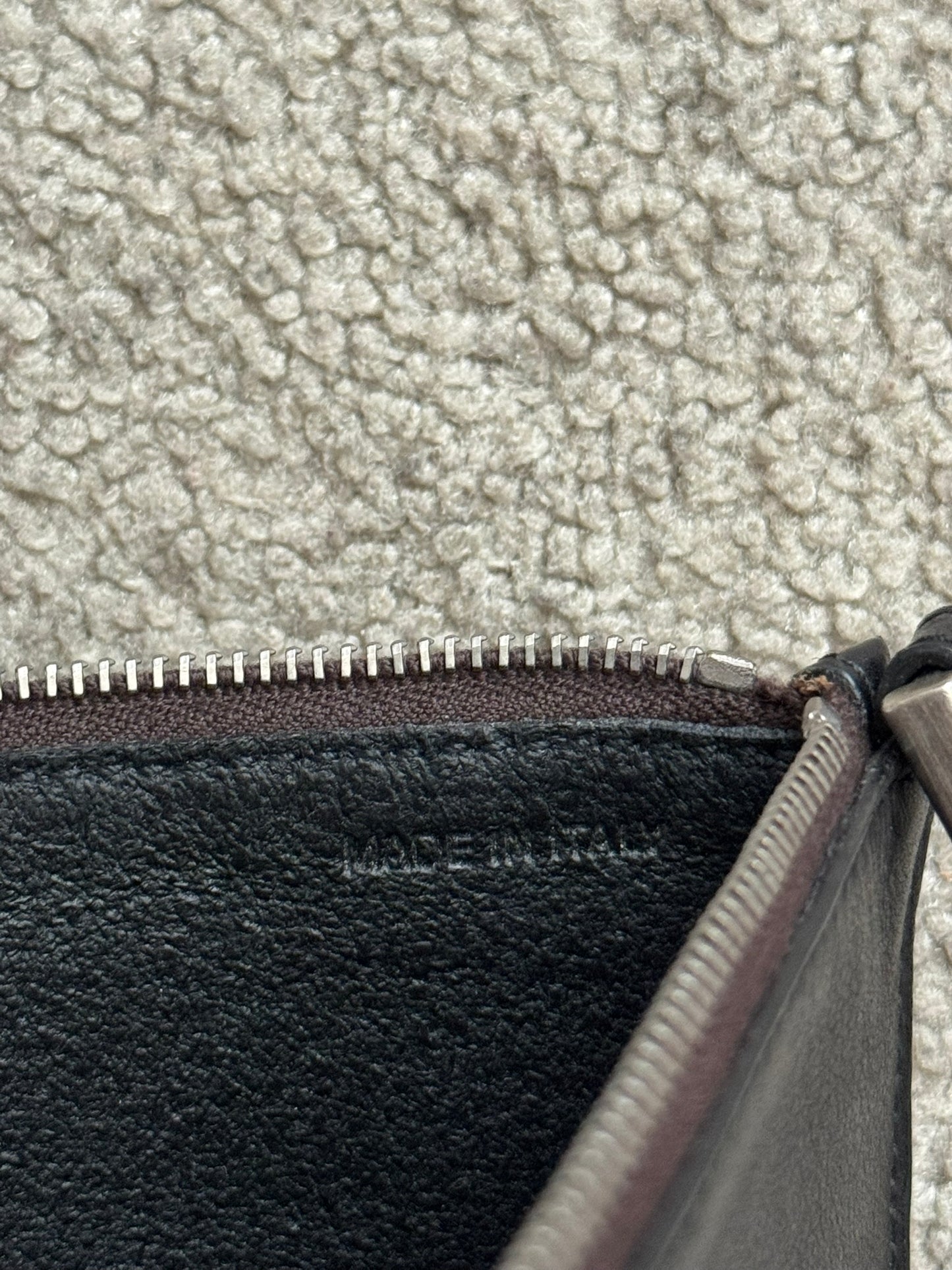 FW20 Rick Owens Mainline "Performa" Large Pouch Leather Bag