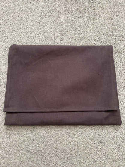 FW20 Rick Owens Mainline "Performa" Large Pouch Leather Bag