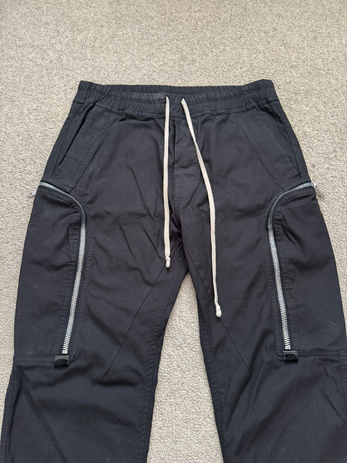 SS20 Rick Owens Mainline "Tecuatl" Bauhaus Cargo Pants