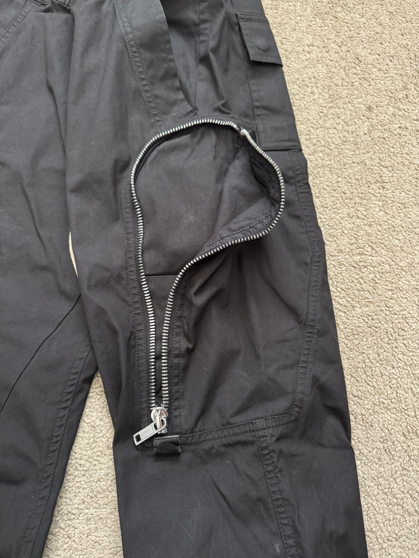 SS20 Rick Owens Mainline "Tecuatl" Bauhaus Cargo Pants