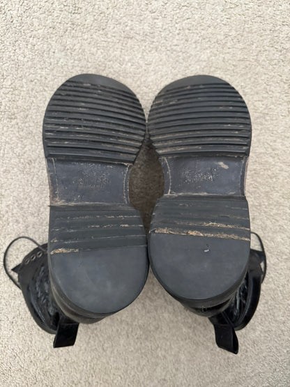 SS15 Rick Owens "Faun" Goodyear Flex Military Combat Boots